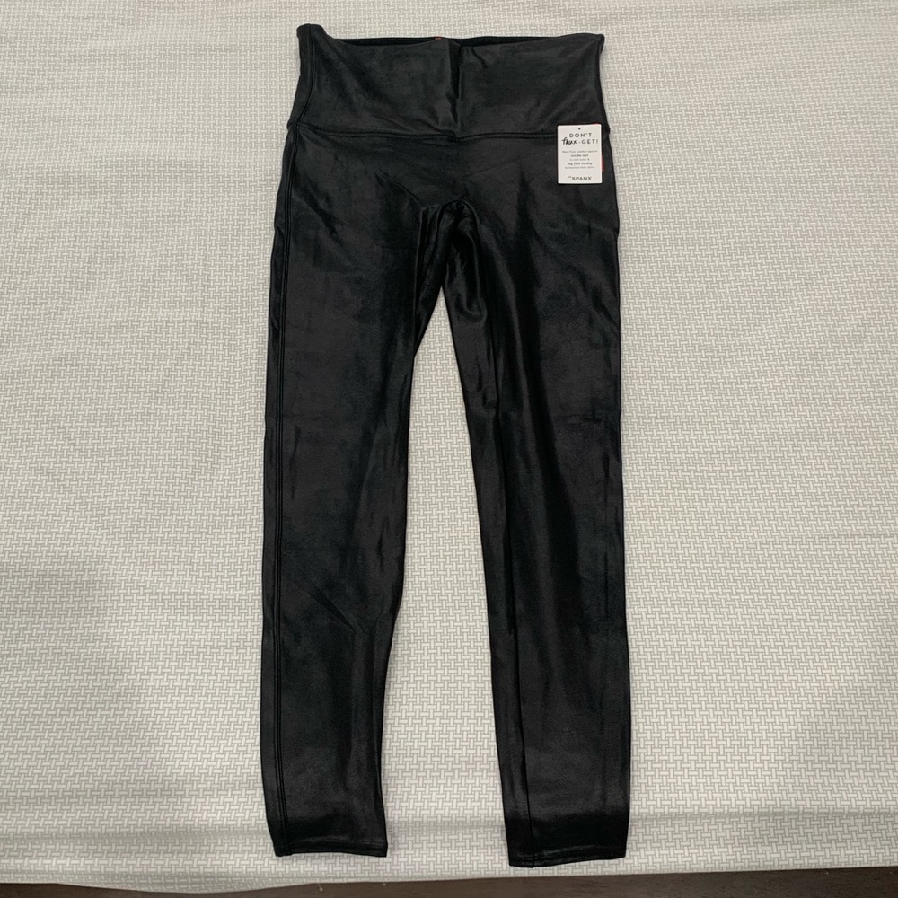 Spanx Faux Leather Leggings